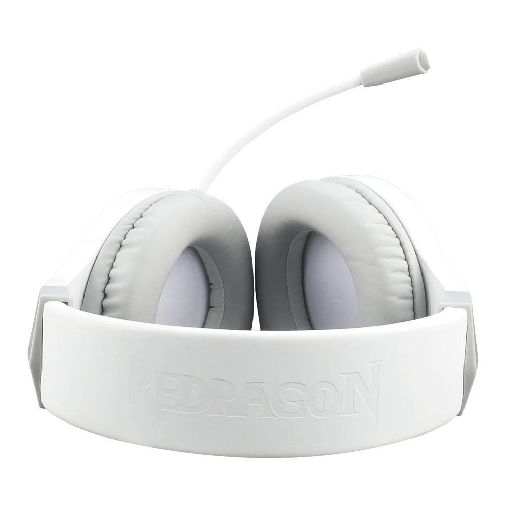 Headset Gamer Redragon H260w-RGB Hylas RGB / Com Fio - Branco Headset Gamer Redragon H260w-RGB Hylas RGB / Com Fio - Branco