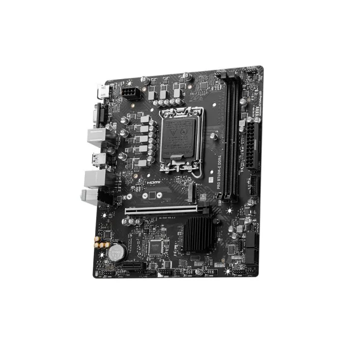 Placa Mãe Msi Pro B760m-e, Intel, DDR4, LGA 1700 - 911-7d48-027 Placa Mãe Msi Pro B760m-e, Intel, DDR4, LGA 1700 - 911-7d48-027