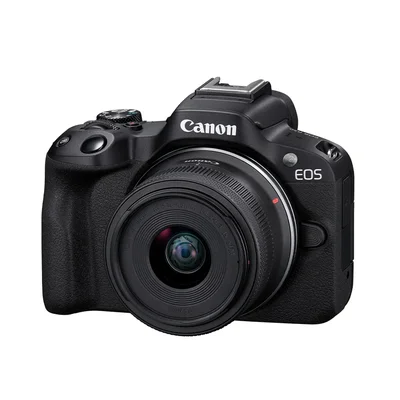 Câmera Eos R50 Com Lente Rf-s 18-45mm .