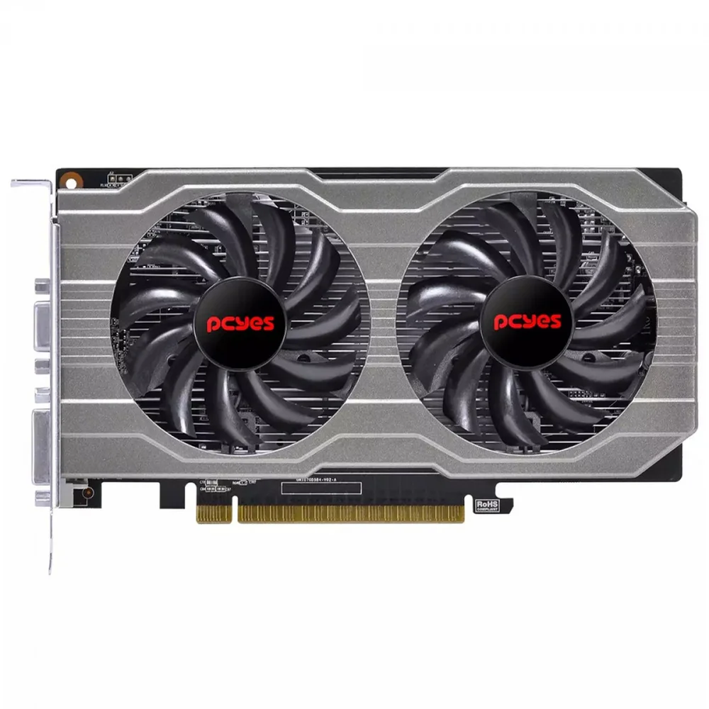 Imagem 4 de 5 do produto Placa de Vídeo PCyes GeForce GTX 750 Ti, 4GB, GDDR5, 128bits, Dual Fan - Pa750tir5dffs