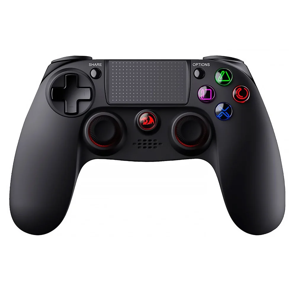 Controle Sem Fio PS4 PC Redragon G818 Juno KaBuM