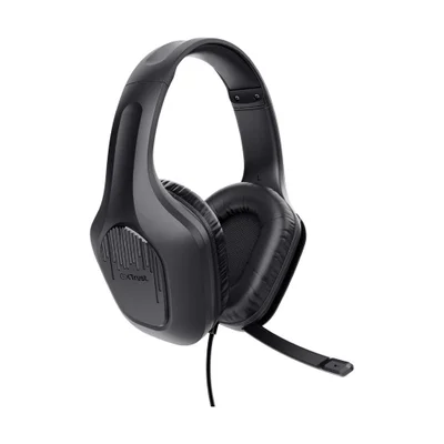 Fone Headset Gamer Gxt Zirox, Gxt 415, 3.5mm,  Preto - 24990