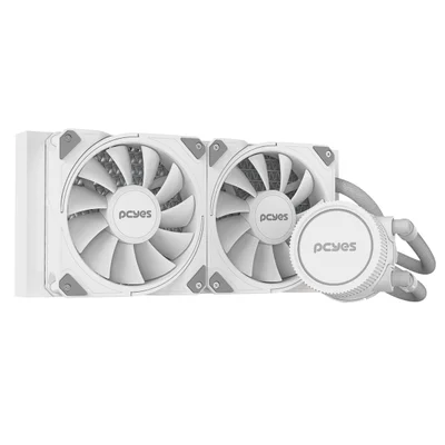 Water Cooler Pcyes Sangue Frio 3 240mm TDP 250W Branco