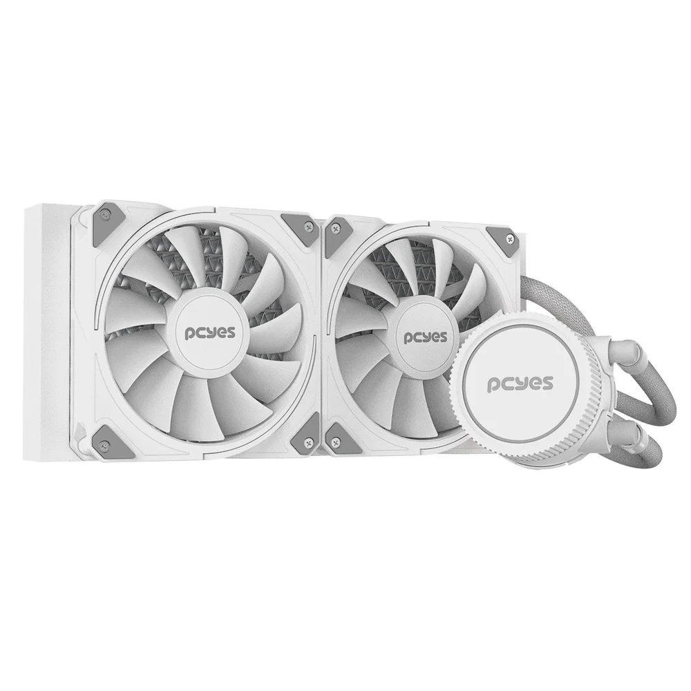 Water Cooler Pcyes Sangue Frio 3 240mm TDP 250W  Branco 4