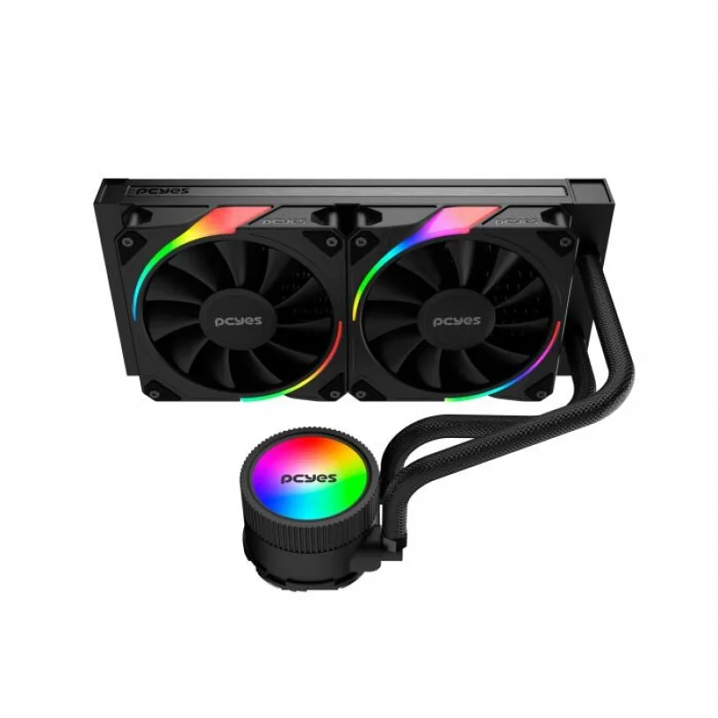 Water Cooler Sangue Frio 3 ARGB Black Vulcan 240mm - Tdp 250w - ARGBsf3240br