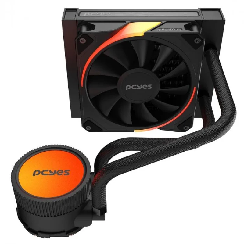 Water Cooler Sangue Frio 3 ARGB Black Vulcan 120mm - Tdp 200w - ARGBsf3120br