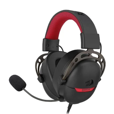 Headset Gamer Redragon Aurora, Som Surround 7.1, Driver 40mm, USB, Preto - H376br