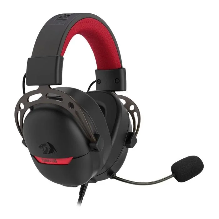 Imagem 4 de 5 do produto Headset Gamer Redragon Aurora, Som Surround  7.1, Driver 40mm, USB, Preto - H376br