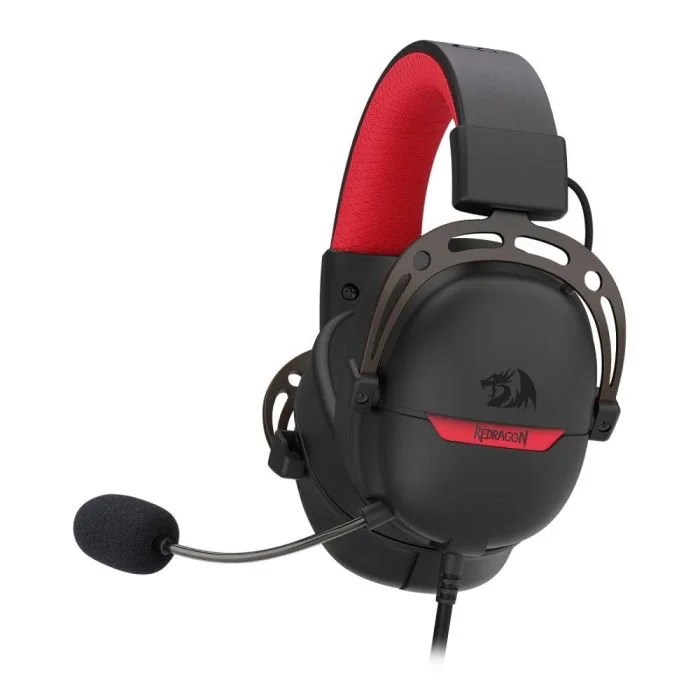 Imagem 5 de 5 do produto Headset Gamer Redragon Aurora, Som Surround  7.1, Driver 40mm, USB, Preto - H376br