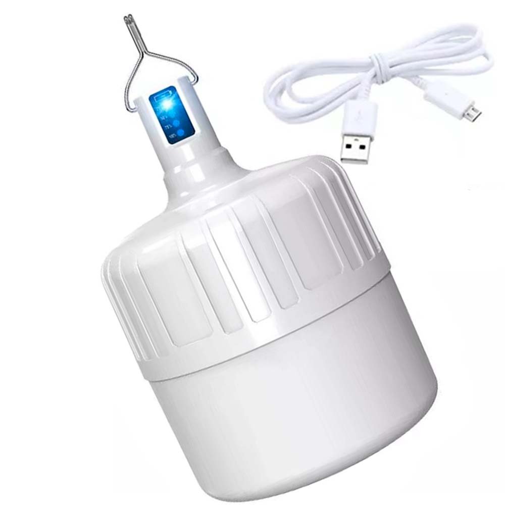 Lâmpada De LED Bulbo, De Emergência, 48w, Recarregável, Portátil