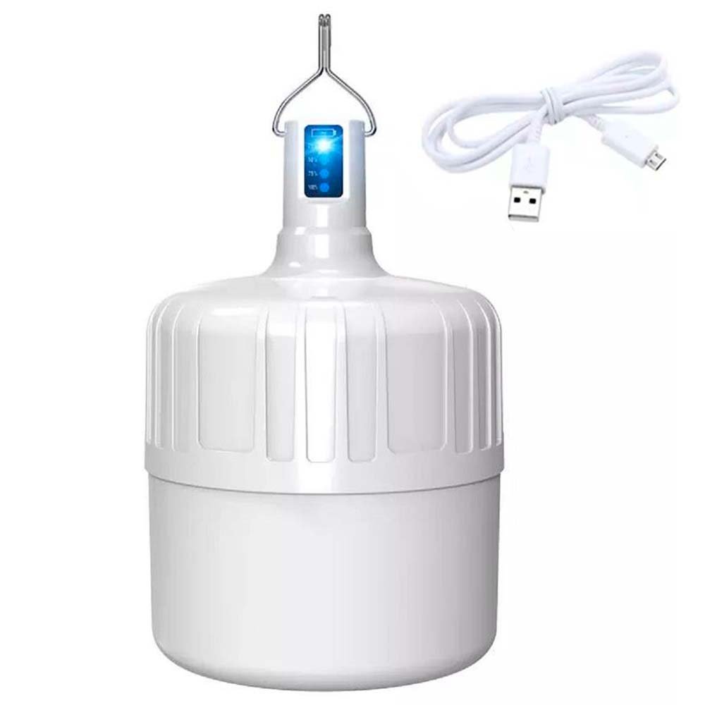 Lâmpada De LED Bulbo, De Emergência, 38w, Recarregável, Portátil