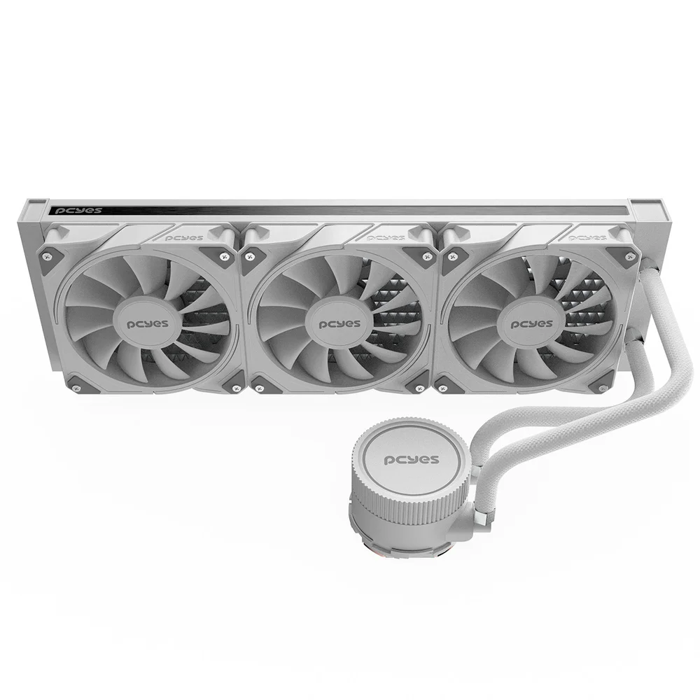 Imagem 3 de 5 do produto Water Cooler Sangue Frio 3 White Ghost 360mm - Tdp 350w - Wcsf3360wgbr