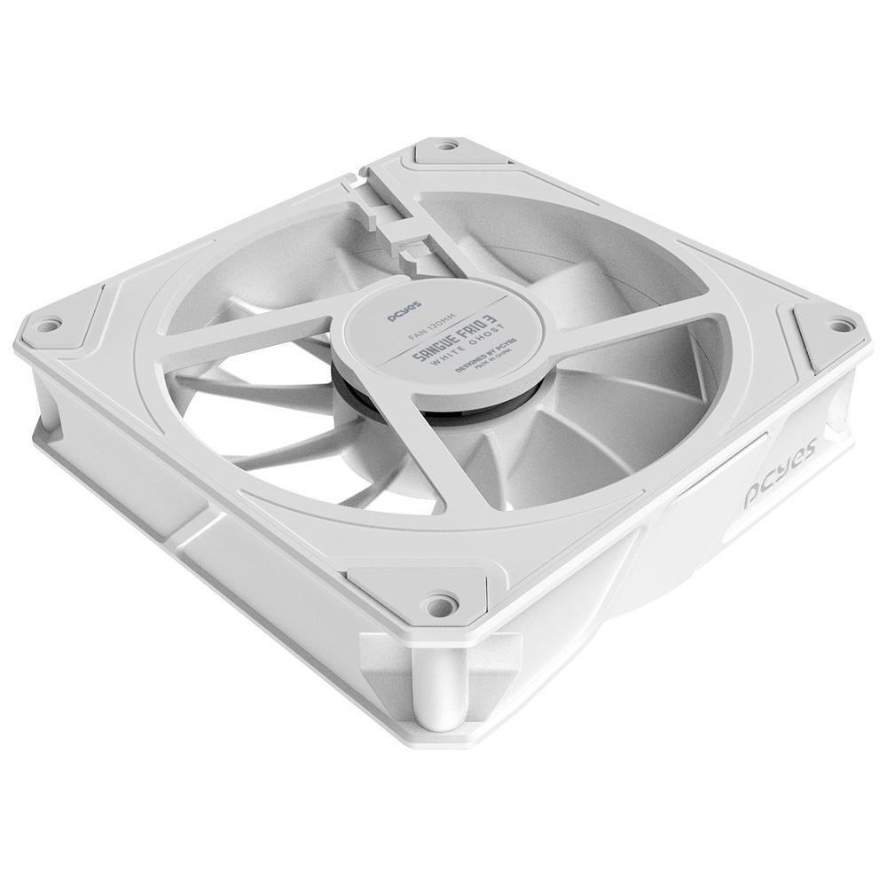 Cooler Fan Para Gabinete Sangue Frio 3 White Ghost 120mm Pcyes - Fsf3wgbr 5