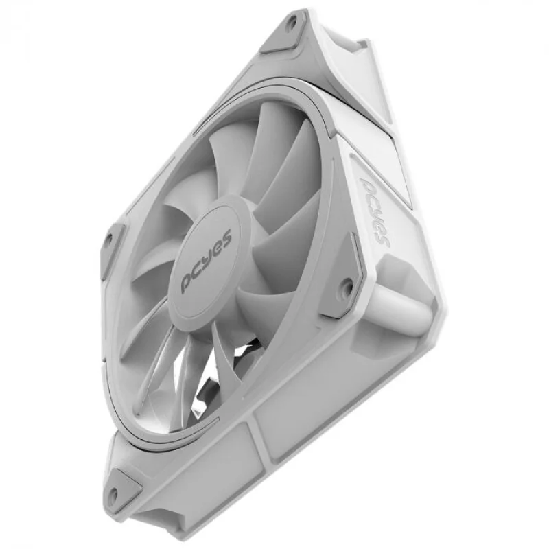 Imagem 4 de 5 do produto Cooler Fan Para Gabinete Sangue Frio 3 White Ghost 120mm PCyes - Fsf3wgbr