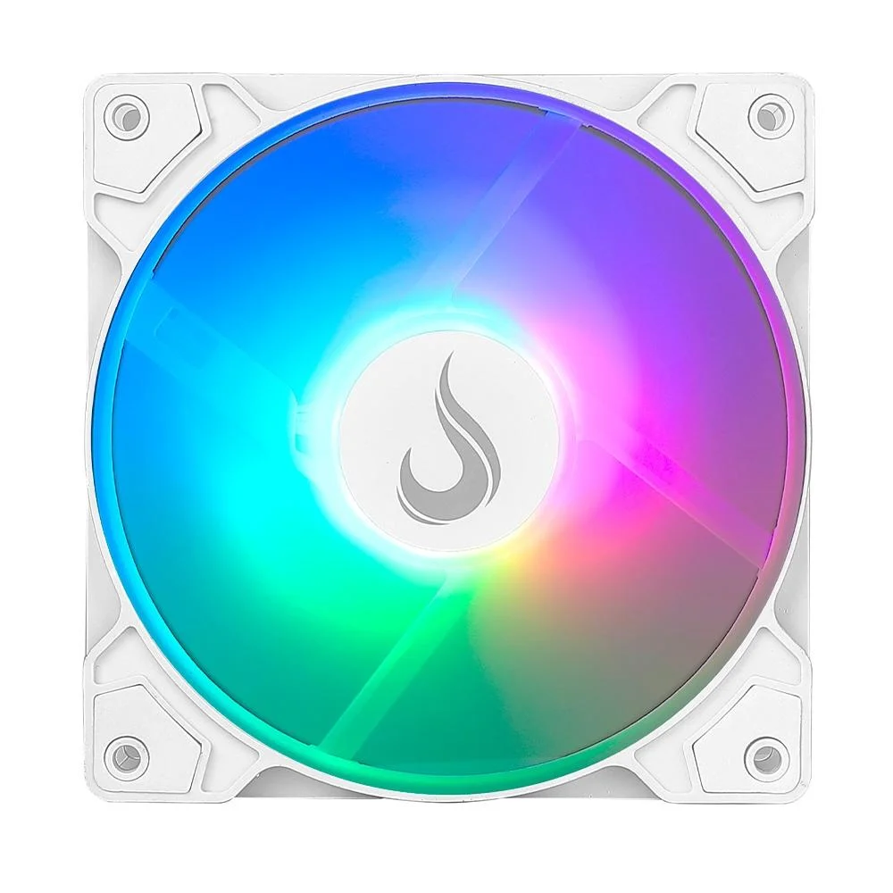 Kit 3 Fans Rise Mode X ARGB 120mm Branco - Rm-xld-02-aRGB 8