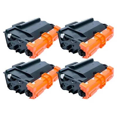 Kit 04 Toner Tn3492 Compatível Para Impressora Brother Hl-l6402dwt 12k
