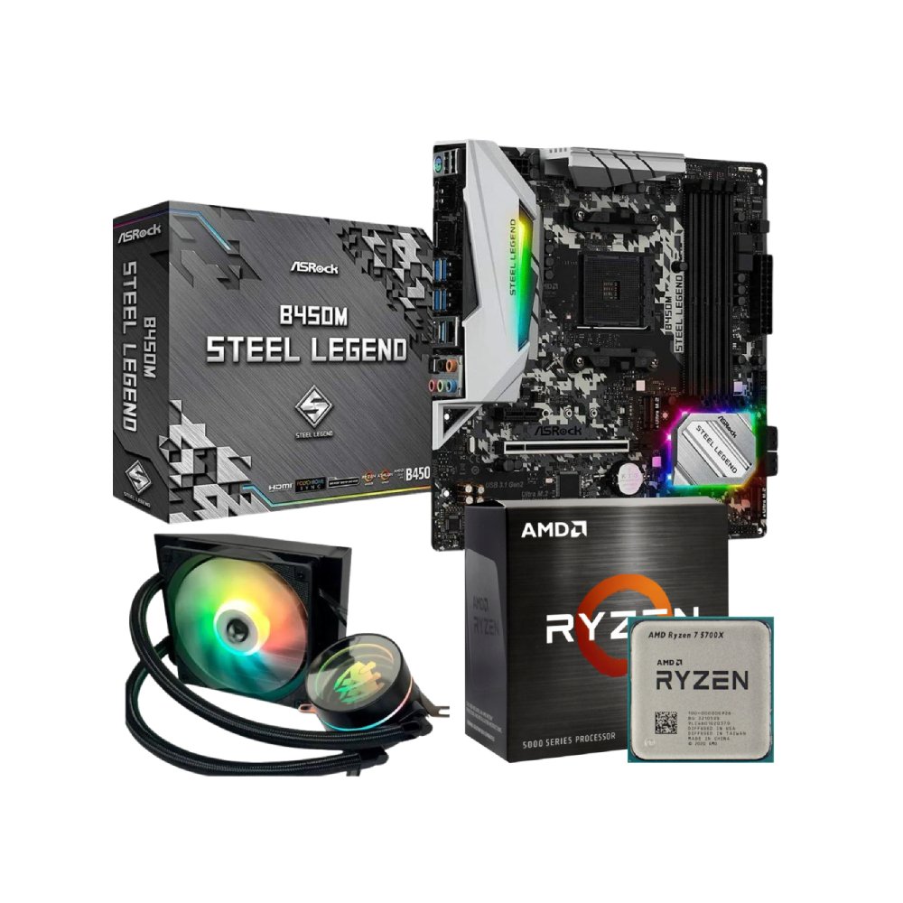 ASRock > B450M Steel Legend