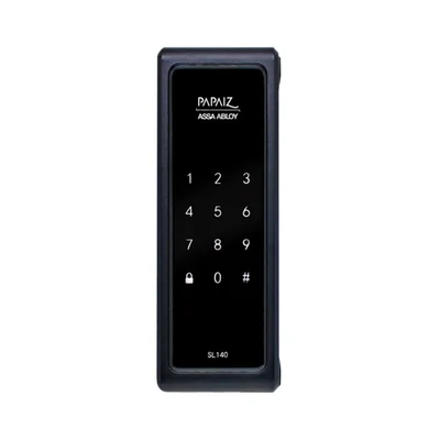 Fechadura Digital Smart Lock Sl140 De Sobrepor Papaiz Preta