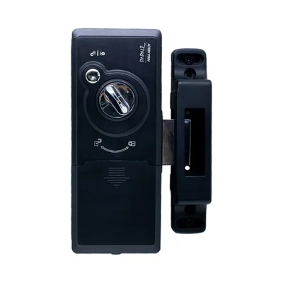 Fechadura Digital Smart Lock Sl140 De Sobrepor Papaiz Preta — foto 2