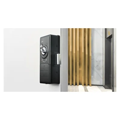Fechadura Digital Smart Lock Sl140 De Sobrepor Papaiz Preta — foto 5