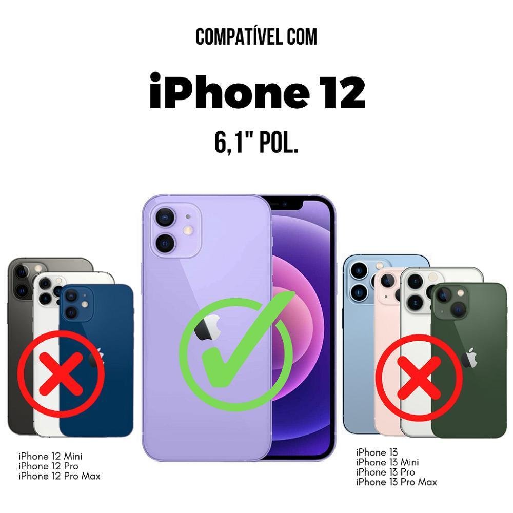 Imagem 4 de 5 do produto Película Para Iphone 12 - Defender Pro - Preta - Gshield