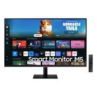 Samsung Smart Monitor M5 27” 2024 Fhd, Tela Plana, Painel Va, 60hz,smart Hub, Gaming Hub, Airplay Preto