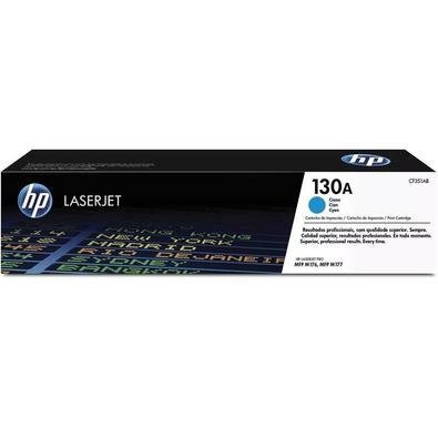 Toner Hp 130a Original Cf351a Ciano P/ Laserjet M176n, M177fw