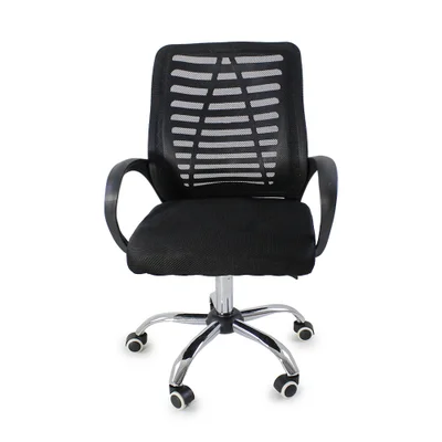 Cadeira De Escritório Esteirinha Mesh, Ergonômica Giratória — foto 4