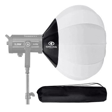 Softbox Globo Balão Chines Greika 65cm Bowens Flash E LED