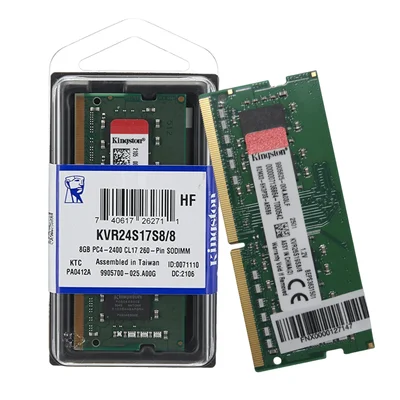 Memória Notebook Ddr4 8GB Kingston 3200mhz Kvr32s2