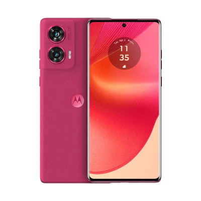 Smartphone Motorola Edge 50 Fusion 5g - Pink Vegan Suede, 256gb, 16gb Ram Boost, Câmera Dupla 50mp +13mp, Selfie 32mp E Tela De 6,7"