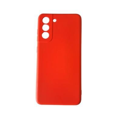 Capinha Aveludada Colorida Silicone Macia Para Galaxy S21 Fe