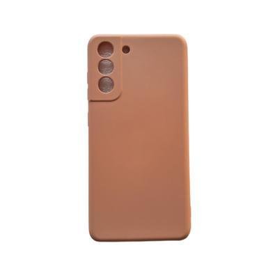 Capinha Aveludada Colorida Silicone Macia Para Galaxy S21 Fe