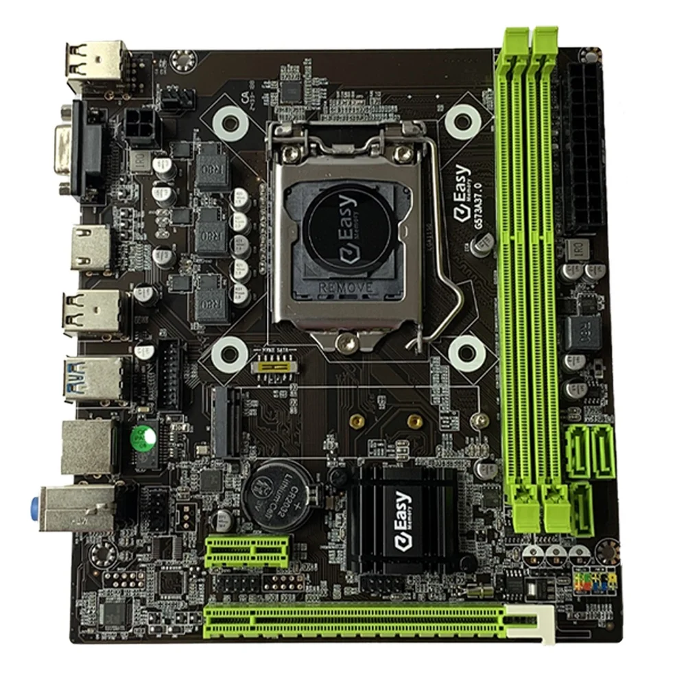 Placa Mãe Easy H81 Intel LGA 1150 Eletronic Artssy, Para Intel de 4 e 5 Geração, DDR3 6