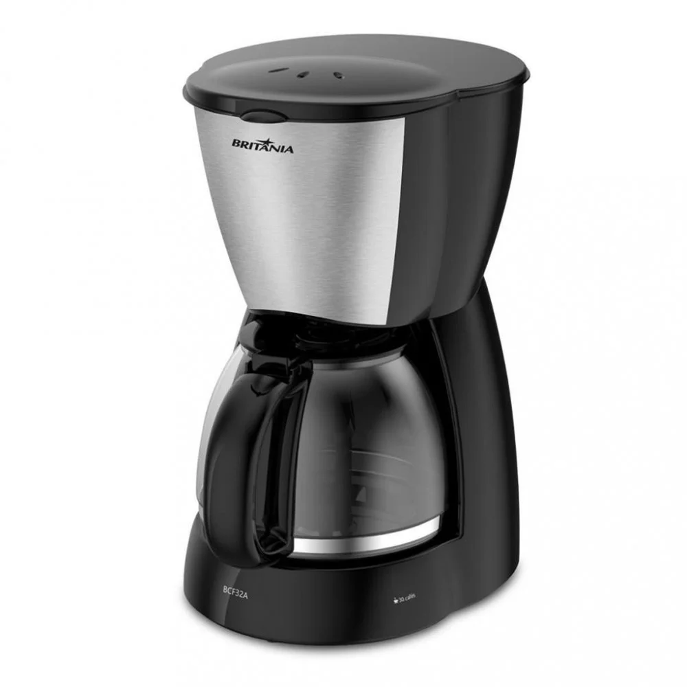 Imagem 2 de 5 do produto Cafeteira Elétrica Britânia 1,2l Bcf32a