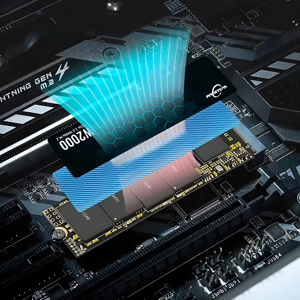 Imagem 2 de 5 do produto SSD M.2 Nvme PCie 3.0 Walram 128GB - Leitura 2600mb/s e Escrita 1900mb/s