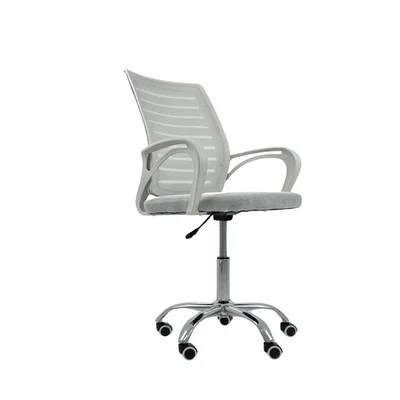 Cadeira De Escritório Secretaria Diretor, Roma Ergonômica, Branca