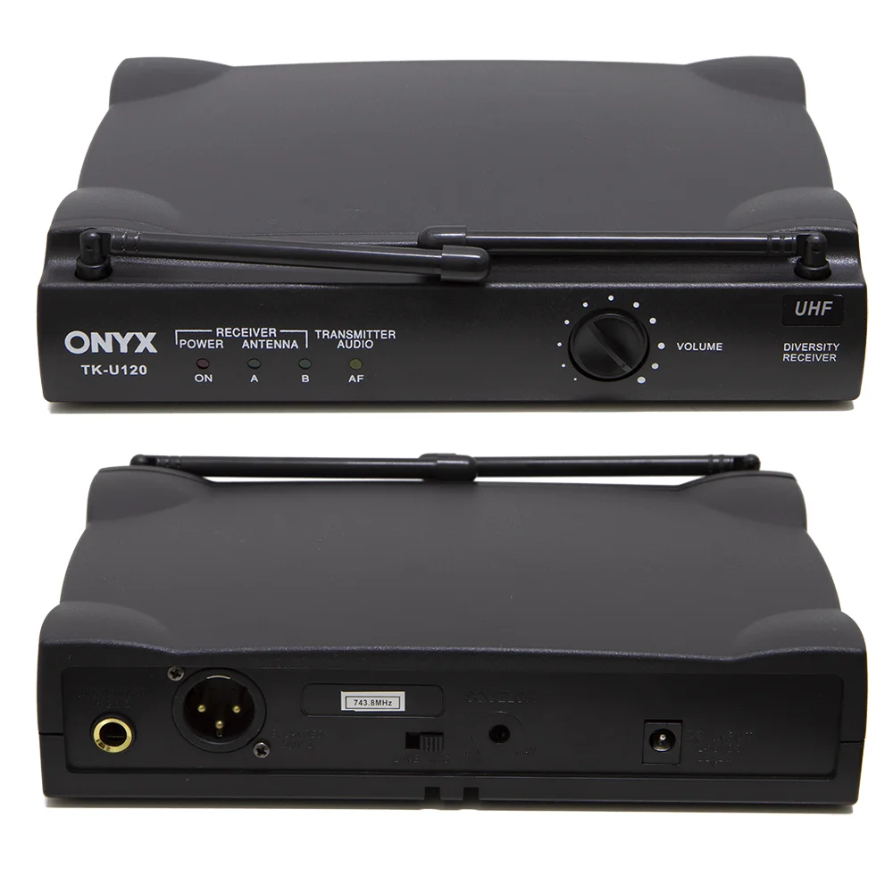 Imagem 2 de 5 do produto Microfone Sem Fio Tk U120 Uhf Onyx