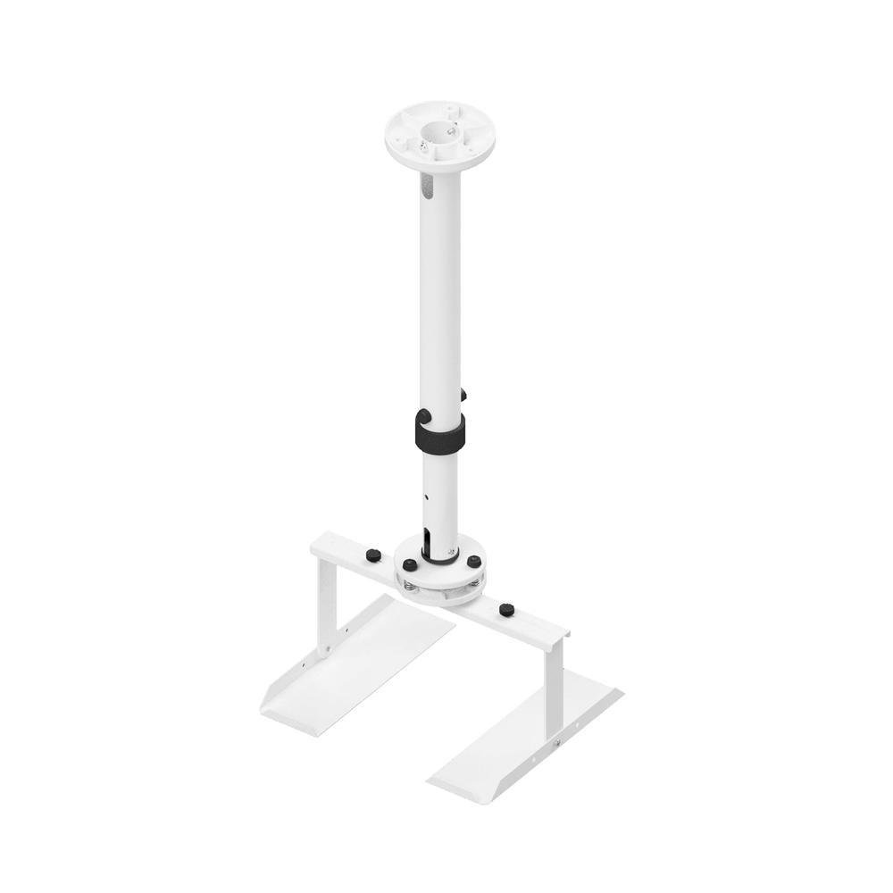 Suporte Projetor Teto Telescópio Com Bandeja Sbae-5075t-w Cor:branco