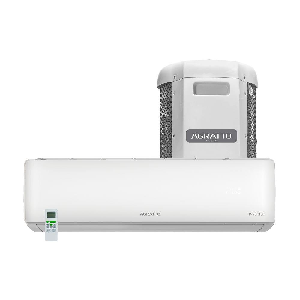 Ar Condicionado Split Agratto Hi Wall Liv Top Inverter 18.000 Btu/h Frio Monofásico Branco Lcst18f-02i - 220v