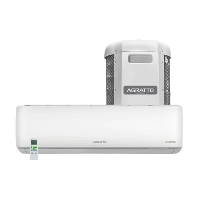 Ar Condicionado Split Agratto Hi Wall Liv Top Inverter 18.000 Btu/h Frio Monofásico Branco Lcst18f-02i - 220v
