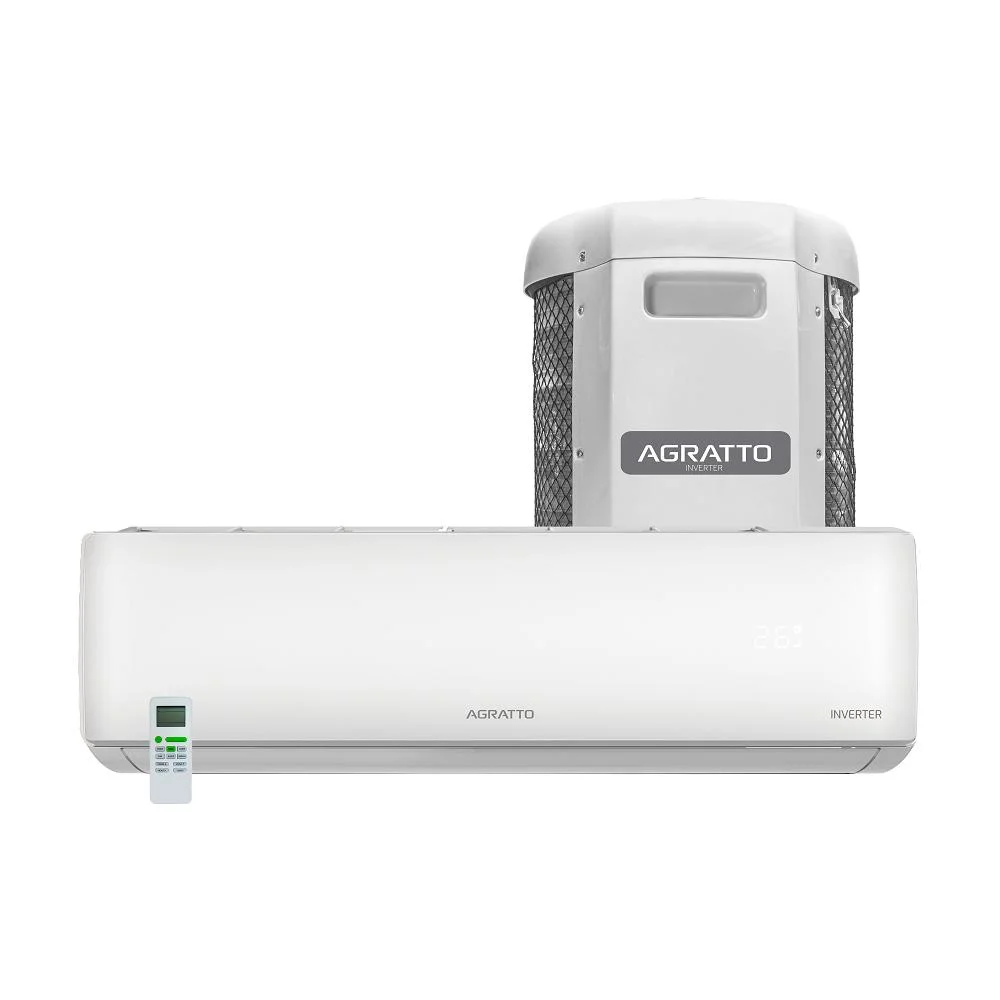Ar Condicionado Split Agratto Hi Wall Liv Top Inverter 18.000 Btu/h Frio Monofásico Branco Lcst18f-02i - 220v