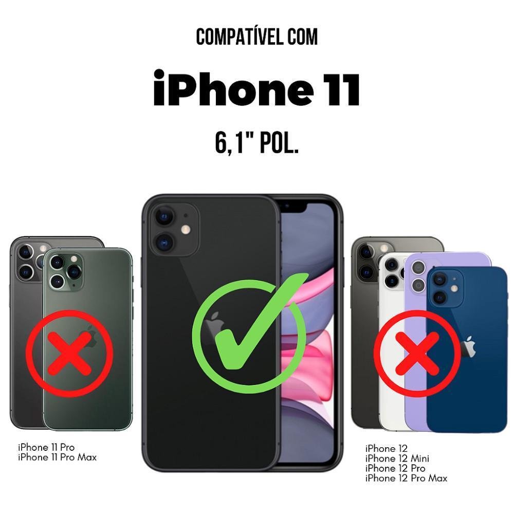Imagem 4 de 5 do produto Película Para Iphone 11 - Defender Pro Privacidade - Preta - Gshield