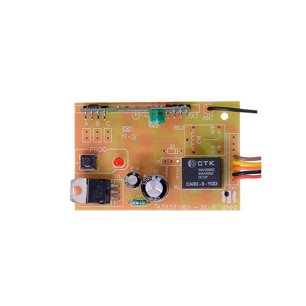 Receptor Custom Duplo 340 Controles 433,92 Code Learn Portão Alarme - 433,92 Mhz