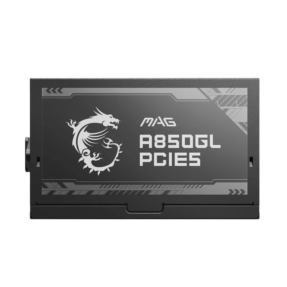 Imagem 5 de 5 do produto Fonte Msi Mag A850gl PCie5 850w 80 Plus Gold Modular Pfc Ativo Preto