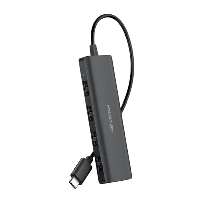 Hub Usb C3tech Hu-c230bk 4 Portas 2.0 - Preto