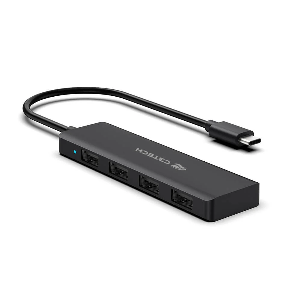 Imagem 2 de 5 do produto Hub Usb C3tech Hu-c230bk 4 Portas 2.0 - Preto
