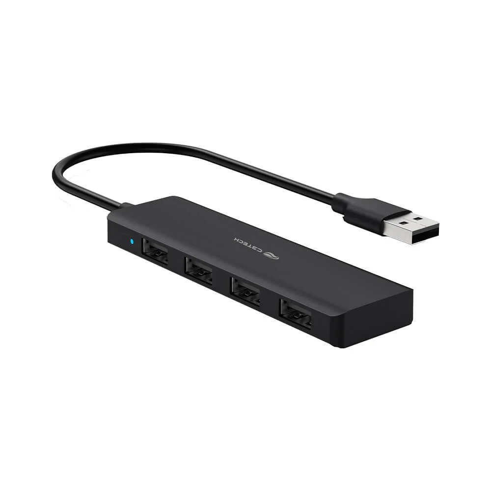Imagem 3 de 4 do produto Hub Usb C3tech Hu-230bk 4 Portas 2.0 - Preto