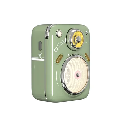 Mini Caixa De Som Divoom Beetles-fm Verde
