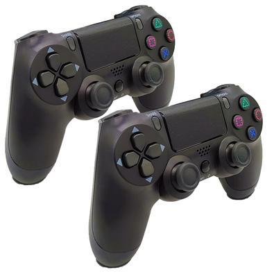 Kit 2 Controle De Playstation 4 Preto Wireless Doubleshock
